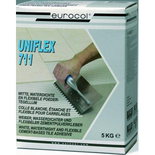 Eurocol Uniflex Colle carrelage en poudre carton 5kg blanc