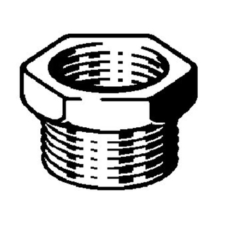 Viega Bronzen draadfittingen Fitting met 2 aansluitingen