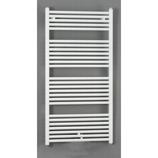 Zehnder Zeno Radiateur sèche-serviettes - 150,8x45cm - 646 watts - Acier - Blanc brillant