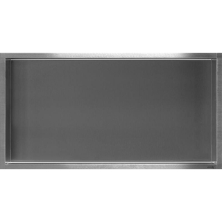 Looox BoX Niche encastrable 60x30cm inox brossé