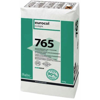 Eurocol 765 ecolight POEDERTEGELLIJM ZAK A 15 KG. grijs