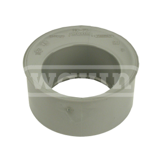 Wavin Wadal INSERT RÉDUCTEUR EXCENTRIQUE 75X40 MM. gris