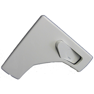 Wisa Serie 444 couvercle avec bouton-poussoir pour réservoir blanc