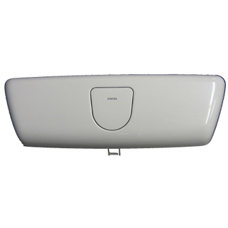 Wisa Serie 1000 couvercle avec bouton poussoir pour Réservoir WC blanc