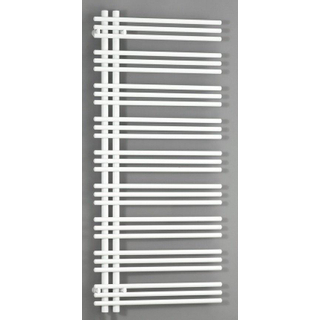 Zehnder Yucca Radiateur sèche-serviettes 130,4x57,8cm 599watt Acier Blanc brillant