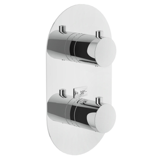 Royal Plaza Nino Robinet de douche thermostatique encastrable 2 voies chrome
