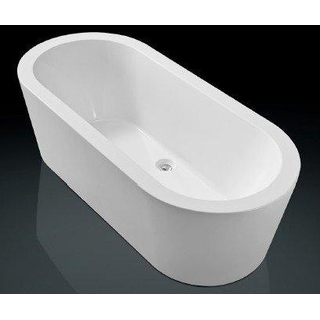 Royal Plaza Zelo2 Baignoire îlot 180x80cm avec vidage et piétement Blanc