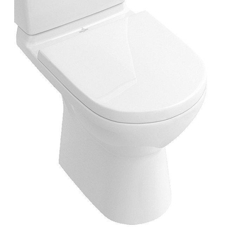 Villeroy & Boch O.novo Cuvette WC à poser à fond creux avec connexion derrière céramique Blanc