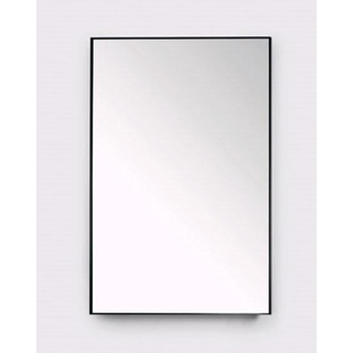 Royal Plaza Merlot spiegel 60x80cm zonder verlichting rechthoek Glas Zwart mat