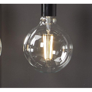 Lampe LED Royal Plaza Merlot E27 3000k 380l boule 125mm blanc chaud