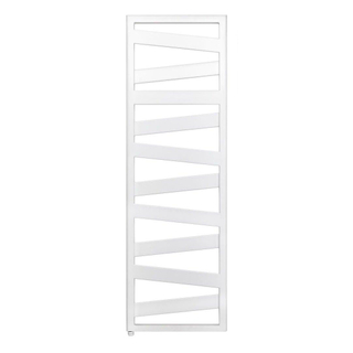 Zehnder Ribbon Radiateur sèche-serviettes électrique 156,7 cm 230 volts | 50 Hz Acier Blanc brillant
