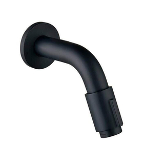 Robinet lave-mains mural 11cm mat noir Royal plaza Gondo 2.0