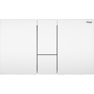 Viega Visign for style 24 panneau de commande prevista 13x22cm plastique blanc alpin
