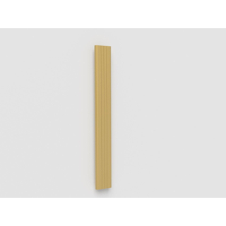 Royal plaza Mantua designradiator 22,5x180cm 723watt satijn goud SHOWROOMMODEL