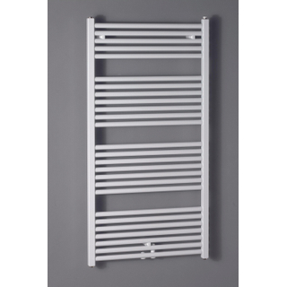 Zehnder Zeno handdoekradiator 118.4x60cm 667watt Staal Wit glans