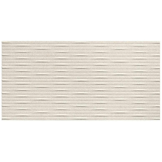 Atlas Concorde 3D Wall Carve Wandtegel - 80x40cm - 8.5mm - gerectificeerd - Whittle Ivory (Beige)