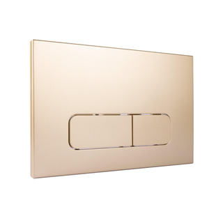 Starbluedisc mocha plaque de commande pour Réservoir WC geberit up100/up320 champagne gold