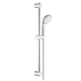 Grohe Vitalio Go 100 QuickFix Ensemble de douche - 60cm - 2 jets - 8l/min - avec flexible - 175cm - Chrome