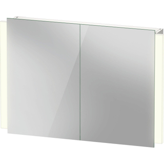 DuravitKetho 2spiegelkast met 2 deuren met led verlichting en wastafelverlichting100x70x15.7cmmet sensorschakelaarwit