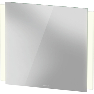 DuravitKetho 2spiegel met led verlichting verticaal80x70cmmet sensorschakelaar rechtsonderwit mat