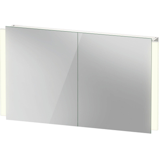 DuravitKetho 2spiegelkast met 2 deuren met led verlichting120x70x15.7cmmet sensorschakelaarwit