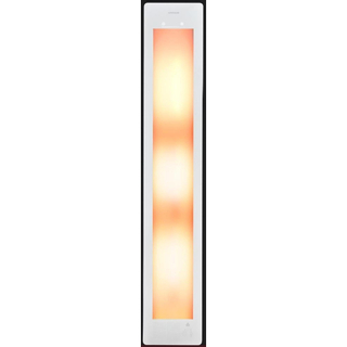 Sunshower Large plaque en verre White