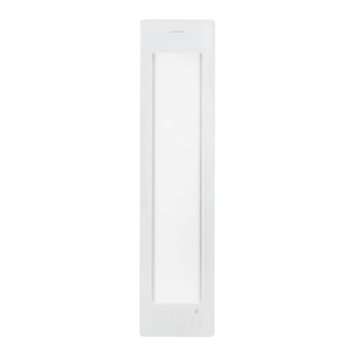 Sunshower Medium plaque en verre White