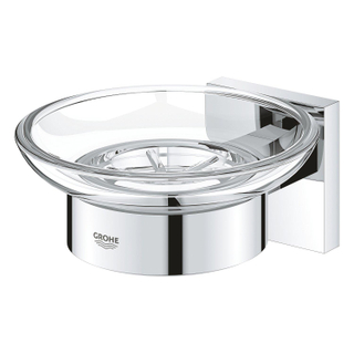 GROHE Start Cube Zeepschaal - met houder - wandmontage - chroom