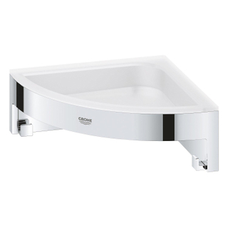 GROHE Start Cube Receveur de douche - 16x16x6cm - modèle d'angle - montage mural - chrome