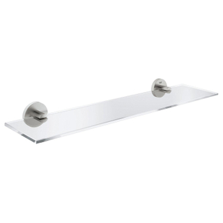 GROHE Start Planchet - 53x14.5cm - glas - supersteel (rvs-look)