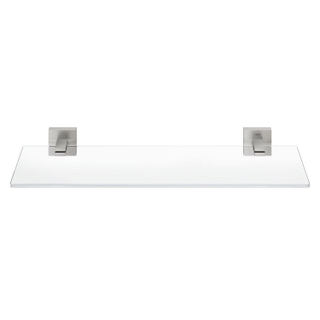 GROHE Start Cube Étagère - 53x14.6cm - verre - super acier