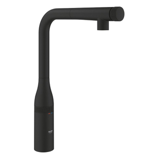 Grohe Essence smartcontrol keukenmengkraan L-uitloop phantom black OUTLETSTORE