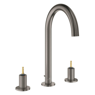 Grohe Atrio private collection Mitigeur lavabo - L size - 3 trous - à poser - Hard graphite brossé (anthracite)