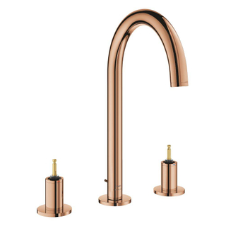 Grohe Atrio private collection L-size 3-gats wastafelkraan z/grepen warm sunset