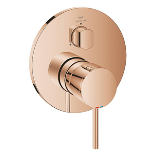 Grohe Atrio New Mitigeur douche - inverseur 3 voies - Warm sunset brillant (cuivre)