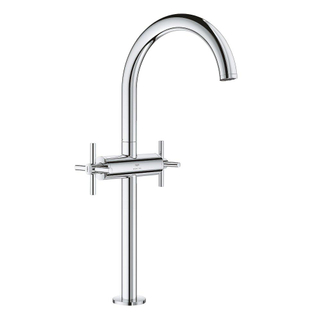 Grohe Atrio XL-size wastafelmengkraan push open chroom