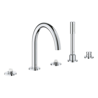 Grohe Atrio private collection badrandmengkraan - opbouw - chroom