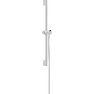 Hansgrohe Unica barre de douche 65cm tuyau de douche isiflex 160cm mat blanc