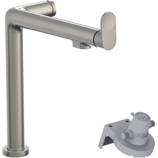Hansgrohe Aqittura système de filtration 210 finition acier inoxydable