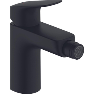 Hansgrohe Logis Mitigeur bidet 100 avec vidage manuel noir mat