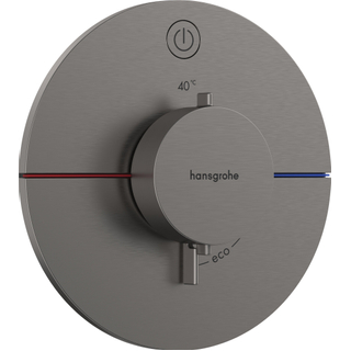 Hansgrohe Showerselect Comfort S thermostatique encastrable pour 1 fonction black chrome