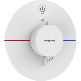 Hansgrohe Showerselect Comfort S thermostatique encastrable pour 1 fonction mat blanc