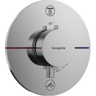 Hansgrohe Showerselect Comfort S thermostatique - encastré - 2 fonctions - chrome