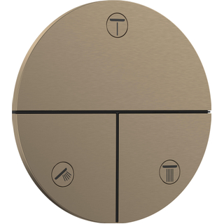 Hansgrohe ShowerSelect Comfort S Mitigeur de douche encastré pour 3 fonctions bronze brossé
