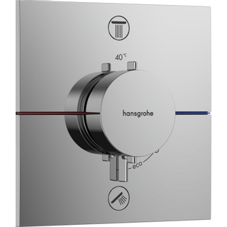 Hansgrohe Showerselect Comfort E thermostaat inbouw voor 2 functies chroom