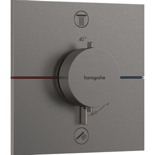 HansGrohe ShowerSelect Comfort E Thermostat à encastrer pour 2 systèmes