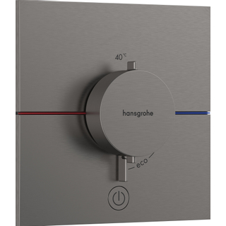 Hansgrohe Showerselect thermostatique encastrable 1 fonction highflow noir chr.