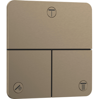 Hansgrohe ShowerSelect Comfort Q Mitigeur de douche encastré pour 3 fonctions bronze brossé