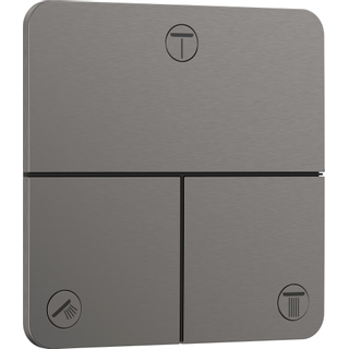 Hansgrohe ShowerSelect Comfort Q Mitigeur de douche encastré pour 3 fonctions chrome noir brossé