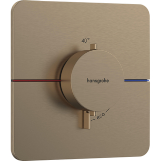 Hansgrohe Showerselect Mitigeur thermostatique encastré bronze brossé